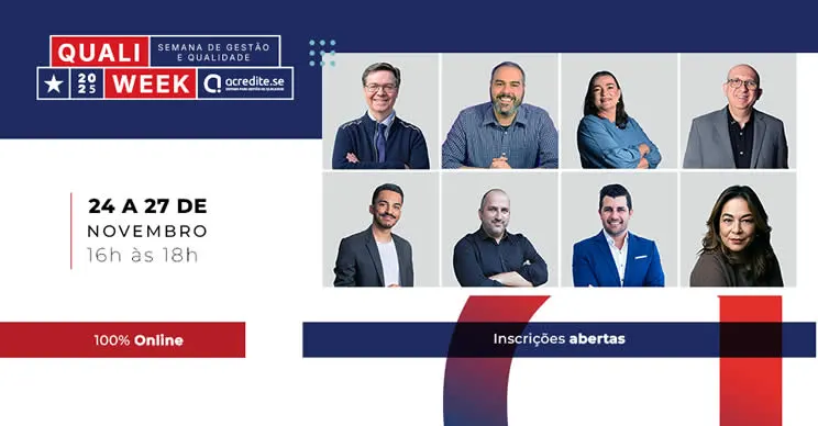 QualiWeek 2025: o maior evento online de Gestão e Qualidade do Brasil